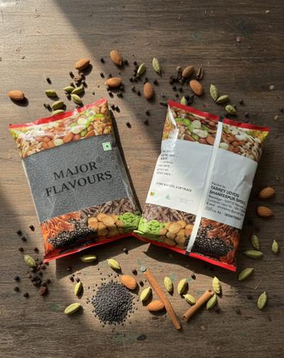 Major Flavour Premium Kale Til | Black Sesame Seeds for Hair Growth & Skin Glow | High-Antioxidant Superfood