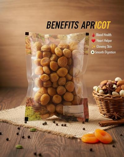 Major Flavour  Khubani (Dried Apricots) – The Natural Skin Glow Superfood | High Antioxidants for Anti-Aging | Soft, Chewy & Nutrient Dense