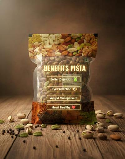 Major Flavours Pista Kernals Without Shell | Sada Pista Pistachios |Jumbo Raw Kernels | 100% Natural & Shell-Free | High-Protein Brain Food