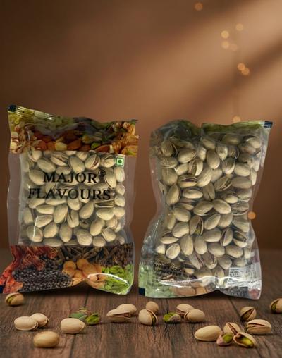 Major Flavour 100% Natural Jumbo Pista – Healthy & Protein-Rich Snack