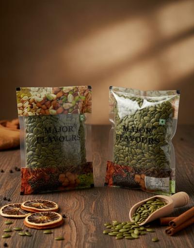 Major Flavour Raw Pumpkin Seeds – High Protein Superfood for Heart Health