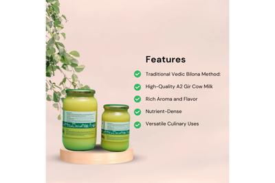 A2 Gir Cow Ghee (Vedic Bilona Ghee)