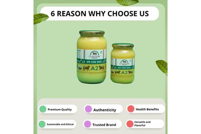 A2 Gir Cow Ghee (Vedic Bilona Ghee)