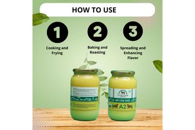 A2 Gir Cow Ghee (Vedic Bilona Ghee)