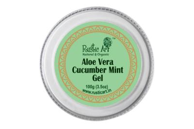 Rustic Art Aloe Vera Cucumber Mint Gel