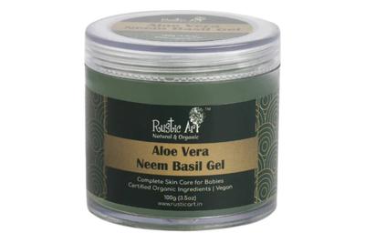 Rustic Art Aloe Vera Neem Basil Gel