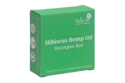 Rustic Art Hibiscus Hemp Oil Hair Cleansing Bar (Shampoo Bar)