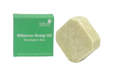 Rustic Art Hibiscus Hemp Oil Hair Cleansing Bar (Shampoo Bar)