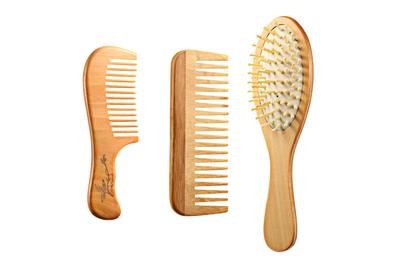 Wooden Comb Handle Model
