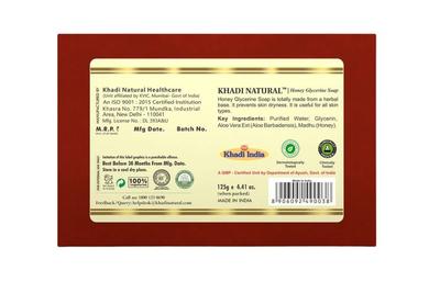 Khadi Natural Honey Glycerine Soap