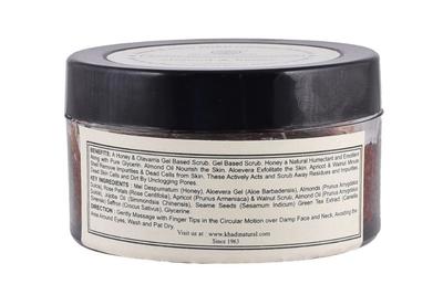 Khadi Natural Almond & Honey Facial Massage Gel With Scrub