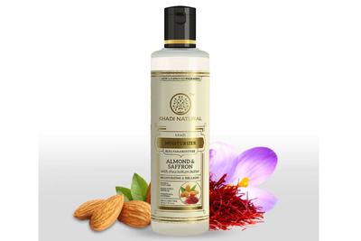 Khadi Natural Almond & Saffron Moisturizer- Sls & Paraben Free