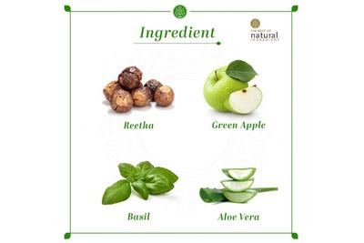Khadi Natural Herbal Greentea & Aloevera Hair Conditioner