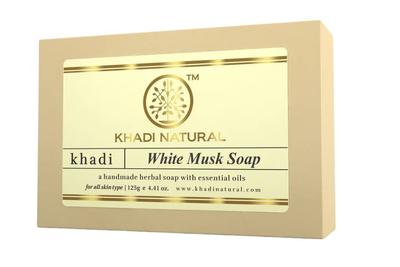 Khadi Natural Herbal White Musk Soap