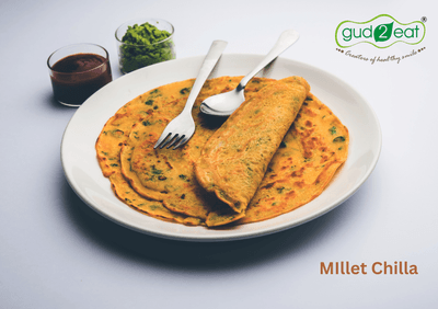 Gud2eat MILLET PANCAKE Buy 2 & Get 1 Free (Buy 2 PANCAKE and Get MULTIMILLET FLOUR  Free)