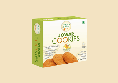 Jowar Pineapple Cookies | Nutritious, Crispy & Flavorful | No Maida, No Preservatives | Jaggery Goodness | 165g