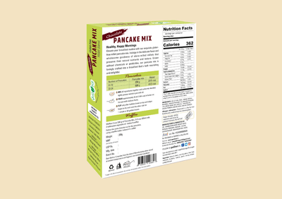 GU2EAT Millet Pancake mix I Gluten free I Less sodium I Fiber rich I Easy to Make - 200g