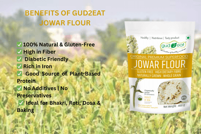 Maldandi Jowar Flour (Gluten Free) Stone Grounded