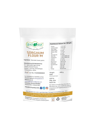 Sprouted Jowar  Flour