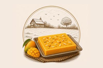 Mango Malai Barfi