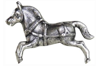 Aluminium Showpiece Horse Running