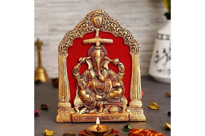 Aluminium Showpiece Ganesh Ji Statue