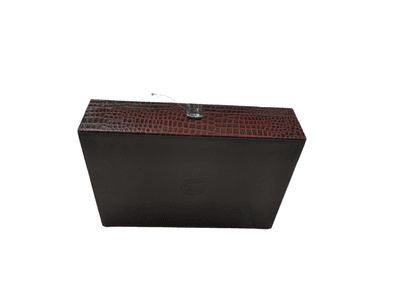 Watch Box Brownish Cherry Croco