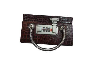 Jewelry Box Brownish Cherry Croco