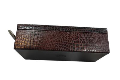 Jewelry Box Brownish Cherry Croco