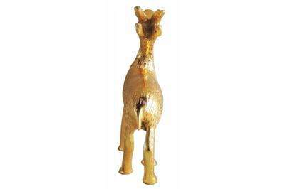 Aluminium Showpiece Gold Deer Statue