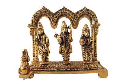 Brass Showpiece Ram Darbar Statue