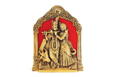 Wall Hanging Showpiece Radha Krishna Statue