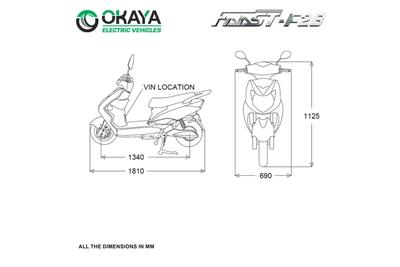 OKAYA Faast F2B - Metallic Silver