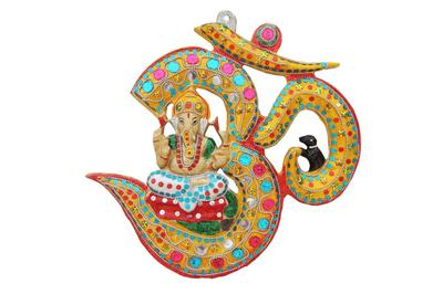 Showpiece Om ganesh Colour