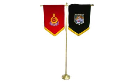 T Flag Brass