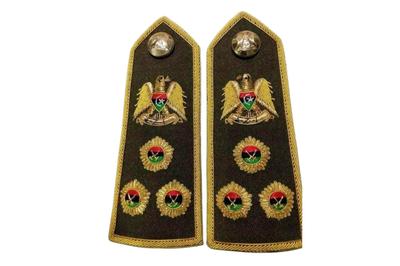 Embroidered Rank Epaulettes