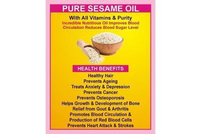 Pure Sesame Oil / शुद्ध तिल का तेल