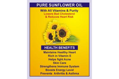 Pure Sunflower Oil / शुद्ध सूरजमुखी तेल