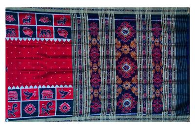 Khandua Ikat Silk Saree (Sp Design No 19)