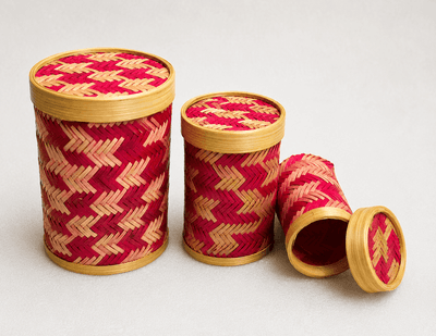 Bamboo Boxes 10 Set Of 3