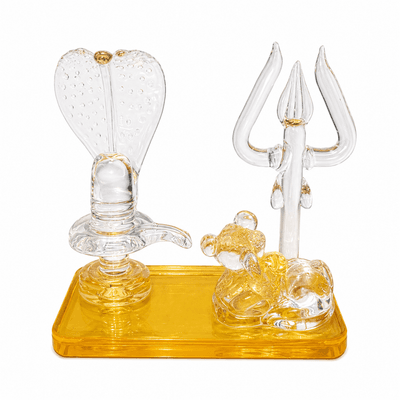 Glass Trishul, Nandi, Shivling & Sheshnaag