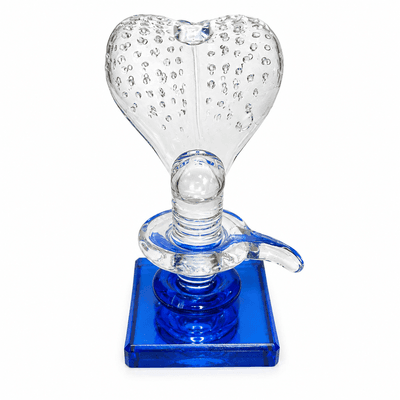 Glass Sheshnaag Shivling Medium