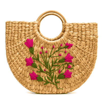 Round Bag Embroideary