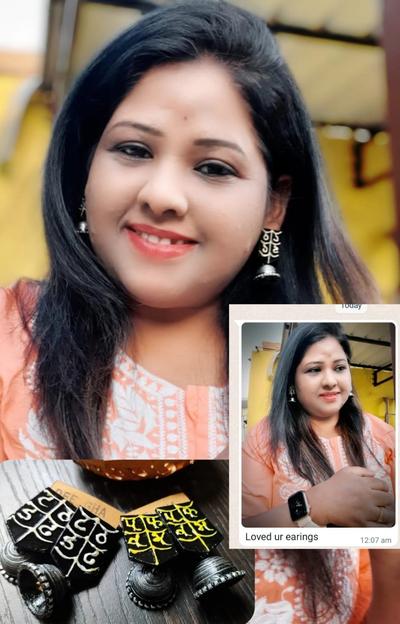 Creative Paper Earrings- Pooja Dalvi