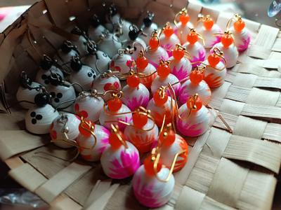 Cute handpainted Earrings-Pooja Dalvi