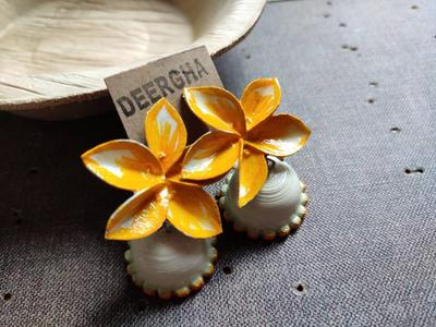 Floral Jhumka-Pooja Dalvi