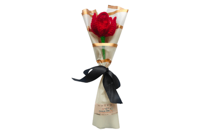 Tulip with Heart stick