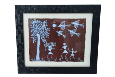 Warli Frame 9.5x9.5-inch
