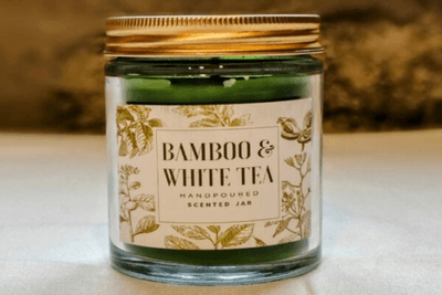 Cap Jar Big - Bamboo & White Tea