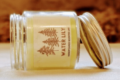 Cap Jar Small - Water Lily